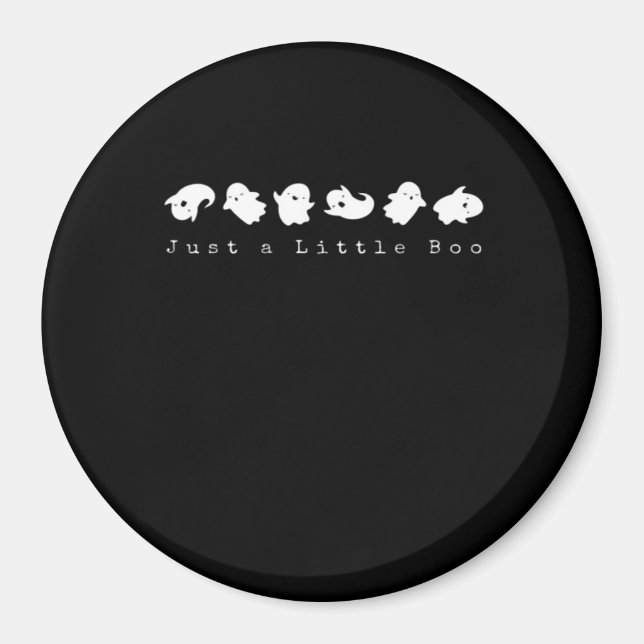 Just Little Boo Creative Casual Look Magnet (Front)