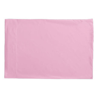 "Just living my life" Pink pillow Case