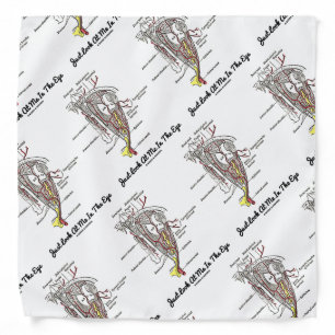 Just Look At Me In The Eye Human Eye Anatomy Bandana