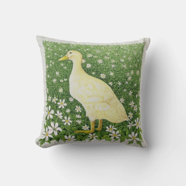Just Looking Throw Pillow (Front)