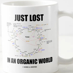 Just Lost In An Organic World Krebs Cycle Humor Coffee Mug