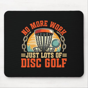 Just Lots Of Disc Golf Retirement Disc Golf Mouse Pad