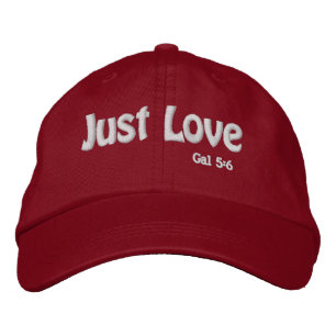 Just Love Bible Quotes Customize it Embroidered Baseball Cap