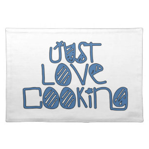 Just Love Cooking Cloth Placemat