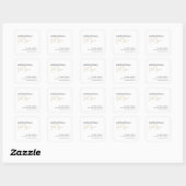 Just Love EDITABLE COLOR Wedding Stickers (Sheet)