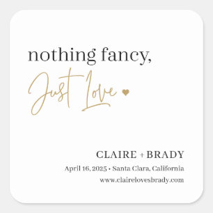 Just Love EDITABLE COLOR Wedding Stickers