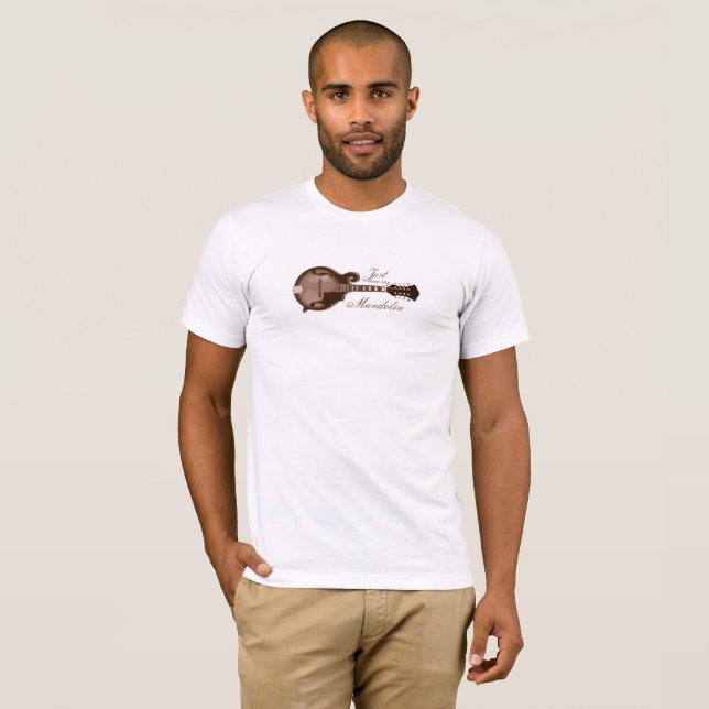 Just love my mandolin T-Shirt (Front Full)