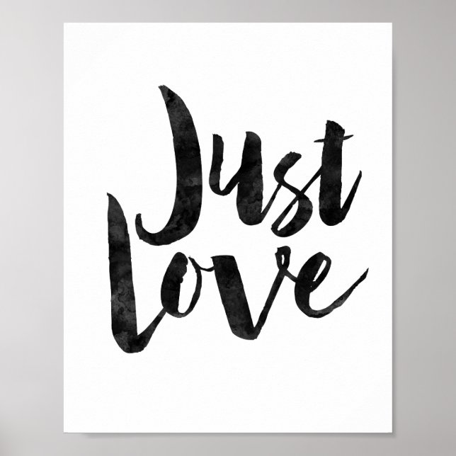 Just Love Poster (Front)