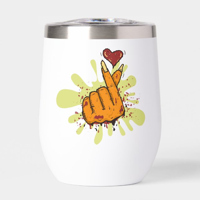 just love thermal wine tumbler (Front)