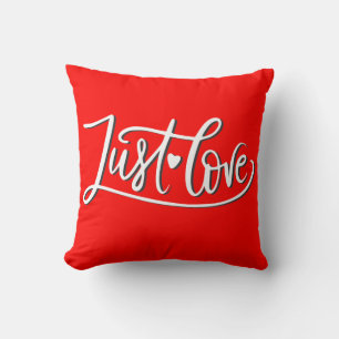 Just Love - Throw Pillow
