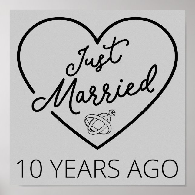 Just Married 10 Years Ago III Poster (Front)