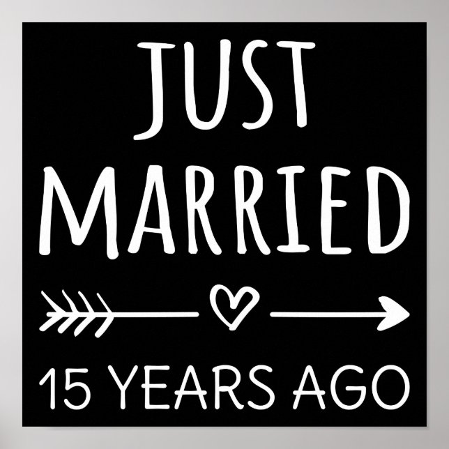 Just Married 15 Years Ago I Poster (Front)