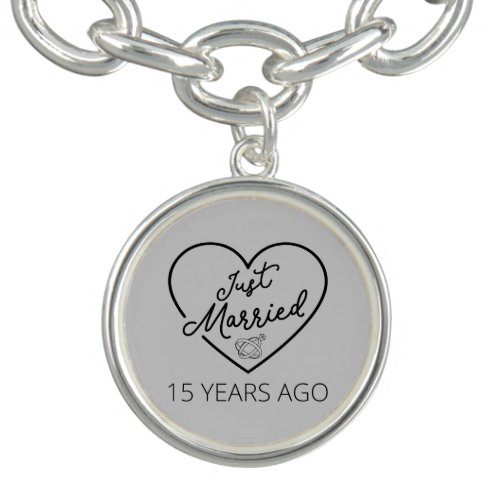 Just Married 15 Years Ago III Bracelet