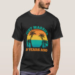 Just Married 20 Years Ago 20Th Wedding Anniversary T-Shirt