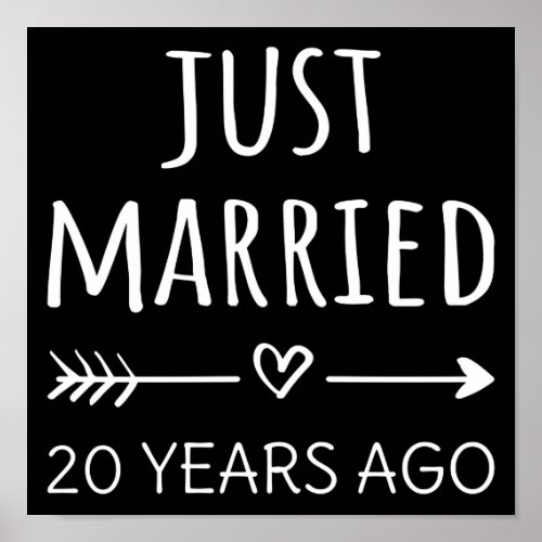 Just Married 20 Years Ago I Poster