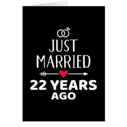 Just married 22 years ago 22nd wedding anniversary