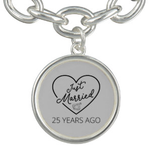 Just Married 25 Years Ago III Bracelet