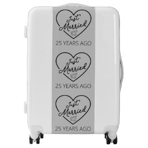 Just Married 25 Years Ago III Luggage