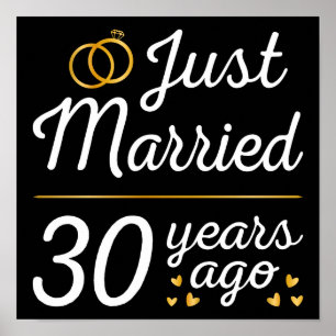 Just Married 30 Years Ago II Poster