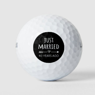 Just Married 40 Years Ago I Golf Balls