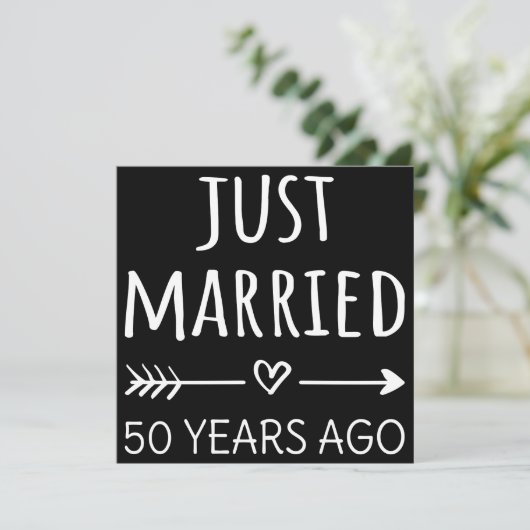 Just Married 50 Years Ago I (Standing Front)