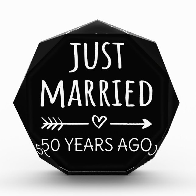 Just Married 50 Years Ago I Photo Block (Front)
