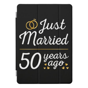 Just Married 50 Years Ago II iPad Pro Cover