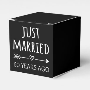 Just Married 60 Years Ago I Favor Boxes