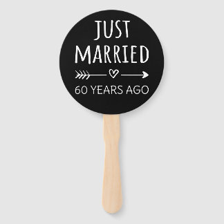 Just Married 60 Years Ago I Hand Fan