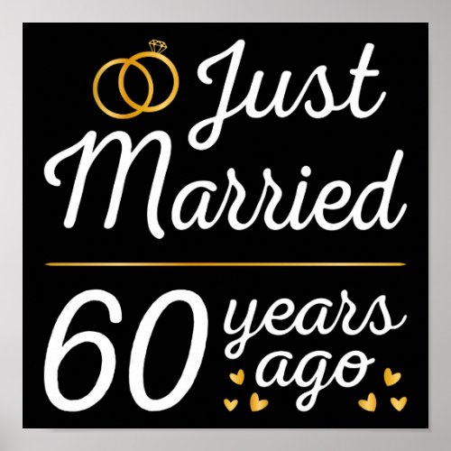 Just Married 60 Years Ago II Poster