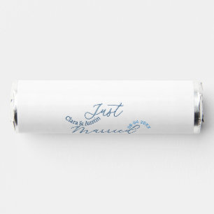 Just Married add couple name date year wedding sim Breath Savers® Mints