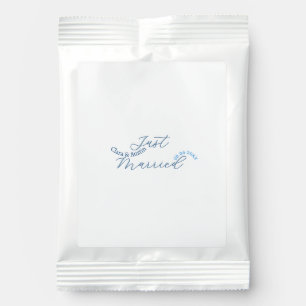 Just Married add couple name date year wedding sim Margarita Drink Mix