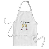Just Married Adult Apron