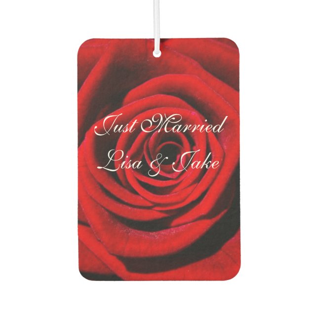 Just Married  Air Freshener (Front)