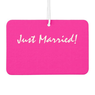 "Just Married!" Air Freshener
