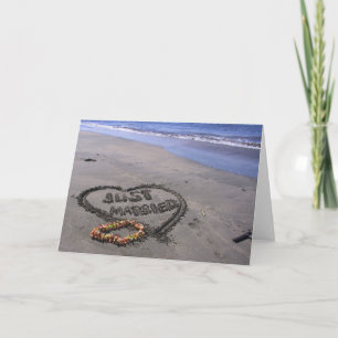 Just Married Announcement