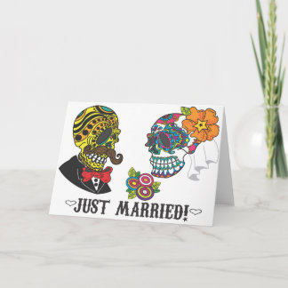 Just Married Announcement