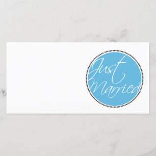 Just Married announcement cards