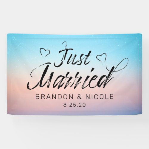 Just Married Banner