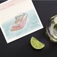 Just married boat for wedding