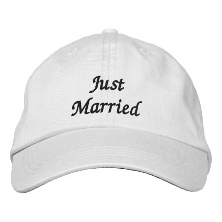 Just Married Cap