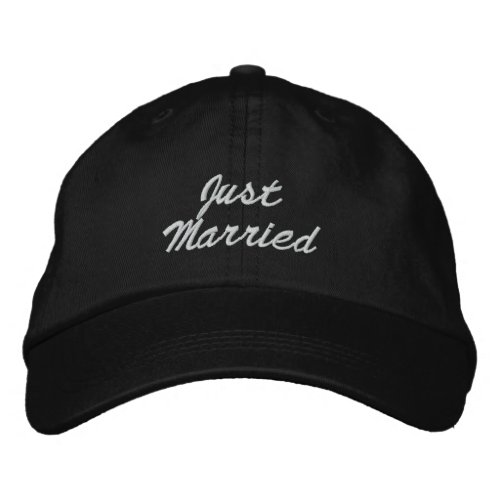 Just Married Cap