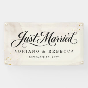 Just Married Car Banner