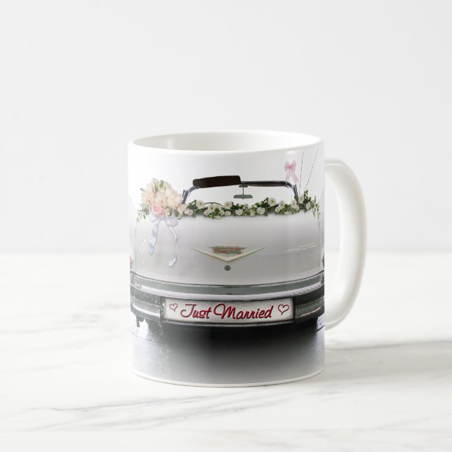 Just Married Coffee Mug (Front Right)