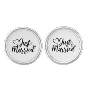 Just Married Cufflinks