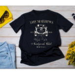 Just Married Custom Wedding Couple Name Date  Tri-Blend Shirt<br><div class="desc">Celebrate your new journey with our custom Just Married Tri-Blend Shirt! Personalized with your couple names and wedding date, this ultra-soft shirt is the perfect keepsake and comfy attire for your honeymoon, post-wedding brunch, or relaxing together. The premium tri-blend fabric offers a vintage, fitted feel that gets better with every...</div>