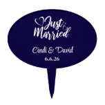 Just Married Dessert Topper