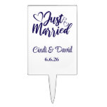 Just Married Dessert Topper