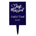 Just Married Dessert Topper