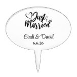 Just Married Dessert Topper